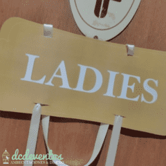 Carteles para toilettes en internet