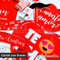 CAJA PARA ENAMORADOS | SAN VALENTIN - DCD Eventos® - Casamientos y fiestas temáticas