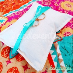 Almohadita porta alianzas bodas - comprar online