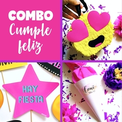 COMBO CUMPLE FELIZ (TEMÁTICA A ELECCIÓN)
