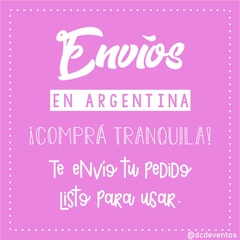 Banderín Sr & Sra para la torta - DCD Eventos® - Casamientos y fiestas temáticas