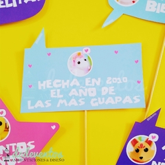 Imagen de Pack de 6 carteles con frases | Temática Roblox