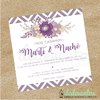 Invitación digital para casamientos | Flores - Modelo 4
