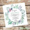 Invitación digital para casamientos | Flores - Modelo 5