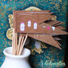 25 Banderitas indicadoras símil kraft
