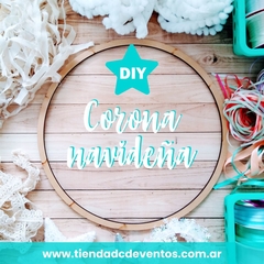 Tutorial DIY Corona navideña