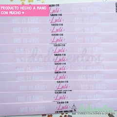 50 Invitaciones 15 años | Pack invitaciones y pulseras en internet