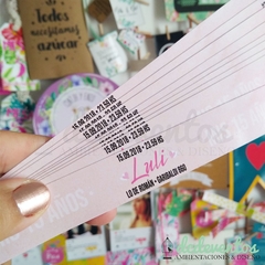 100 Pulseras personalizadas invitaciones 15 años (Pedilas con tu diseño favorito)