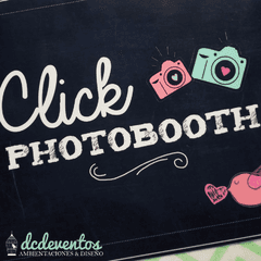 Cartel "Click Photobooth"
