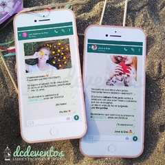 50 Invitaciones whatsapp 15 años - tienda online