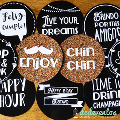 25 Stickers para vasos - comprar online