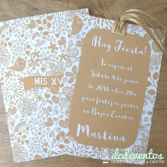 50 Invitaciones Martina - comprar online