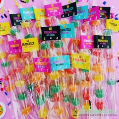 25 Pinchos de gomitas