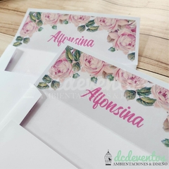 50 Invitaciones 15 años + 100 pulseras en internet