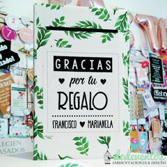 Imagen de Buzón / urna para regalos en efectivo con 100 mini sobres