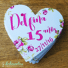 25 Stickers corazón