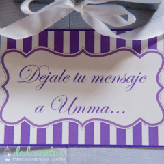 Carteles personalizados 20x28cm - tienda online