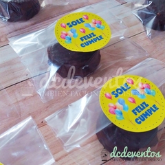 30 Alfajores souvenirs personalizados en internet