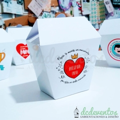Cajita con chocolates regalo para el Día del Padre