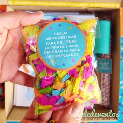 KIT PARA CREAR TU CUMPLE EN FAMILIA - FIESTA PARA ARMAR