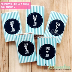 Mini Chocolates para casamientos [Elegí la cantidad] - comprar online
