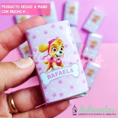 KIT CANDY CUMPLEAÑOS TEMÁTICA PAW PATROL (PEDILO CON TU DISEÑO FAVORITO) - DCD Eventos® - Casamientos y fiestas temáticas