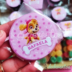 KIT CANDY CUMPLEAÑOS TEMÁTICA PAW PATROL (PEDILO CON TU DISEÑO FAVORITO) - tienda online