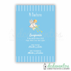 20 Estampitas bautismo Angel Estrellas - Modelo 5