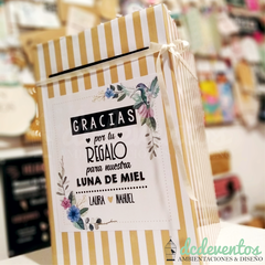 Buzón casamientos (diseño a elección) - tienda online