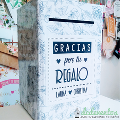 Buzón - Urna para regalos (diseño a elección) - tienda online