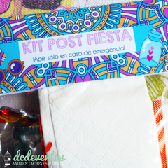 25 Kits post fiesta anti resaca 15 años [PEDILO CON TU DISEÑO FAVORITO] en internet