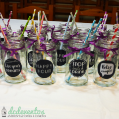 Imagen de 25 Stickers para vasos