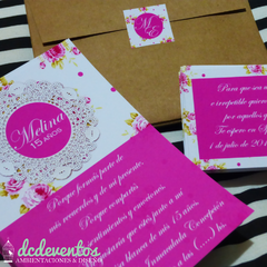 50 Invitaciones Melina (10 x 14.5cm) en internet