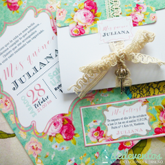 50 Invitaciones romántica Juli