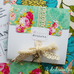 Imagen de 50 Invitaciones romántica Juli