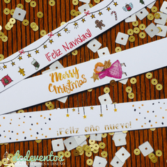 25 Pulseras personalizadas Navidad y Año nuevo (Pedilas con tu diseño favorito) - comprar online
