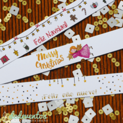 30 Pulseras personalizadas Navidad y Año nuevo (Pedilas con tu diseño favorito) - comprar online