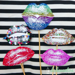 Imagen de Kit para Photobooth glitter glam 15 años