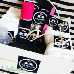 COMBO X 2 Kits de toilette deluxe [Pedilo con tu diseño favorito] - DCD Eventos® - Casamientos y fiestas temáticas