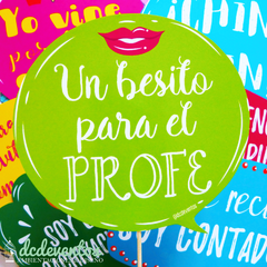 25 Carteles + 15 accesorios con frases para Photobooth (diseño y frases a elección) - DCD Eventos® - Casamientos y fiestas temáticas