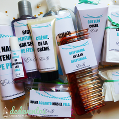 Kit de Toilette Femenino Premium [Pedilo con tu diseño favorito] - DCD Eventos® - Casamientos y fiestas temáticas