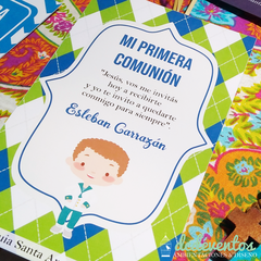 20 ESTAMPITAS COMUNIÓN NIÑO - MODELO 9 - comprar online