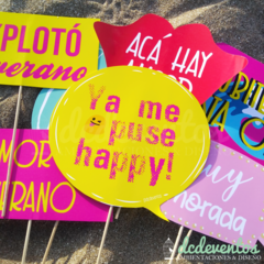 100 Carteles con frases para Photobooth + ENVÍO GRATIS - tienda online