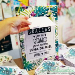 Buzón para regalos en efectivo con 50 sobres grandes - comprar online
