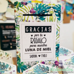 Buzón para regalos en efectivo con 50 sobres grandes - DCD Eventos® - Casamientos y fiestas temáticas