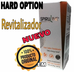 SPIRULINE - HARD OPTION x 100 cap - comprar online