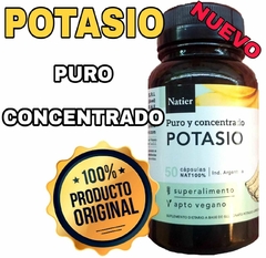 POTASIO NATIER 50 caps - comprar online