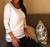 Pijama con Puntilla (blanco y negro) - comprar online