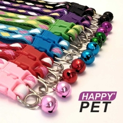 Collares regulables fantasia para cachorros. 6 unidades