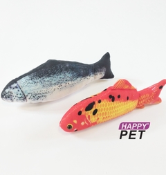 Pez de felpa para gatos - comprar online